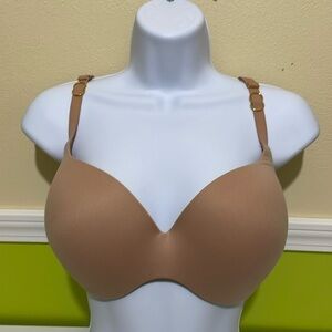 Victoria’s Secret Perfect Shape Bra 34DDD Nude Tan Full Coverage